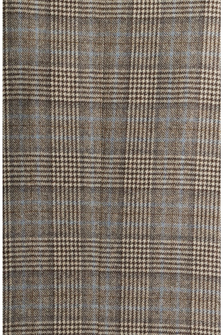 Midland Plaid Wool & Cashmere Sport Coat, Alternate, color, TAN