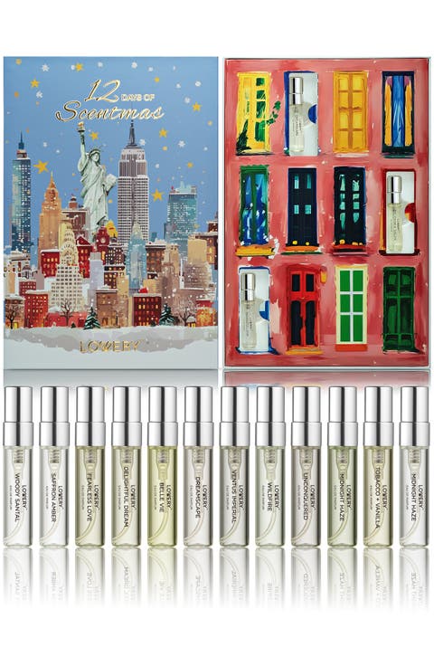 12-Pc Limited-Edition Luxury Eau de Parfum Advent Calendar Scentmas Gift Set