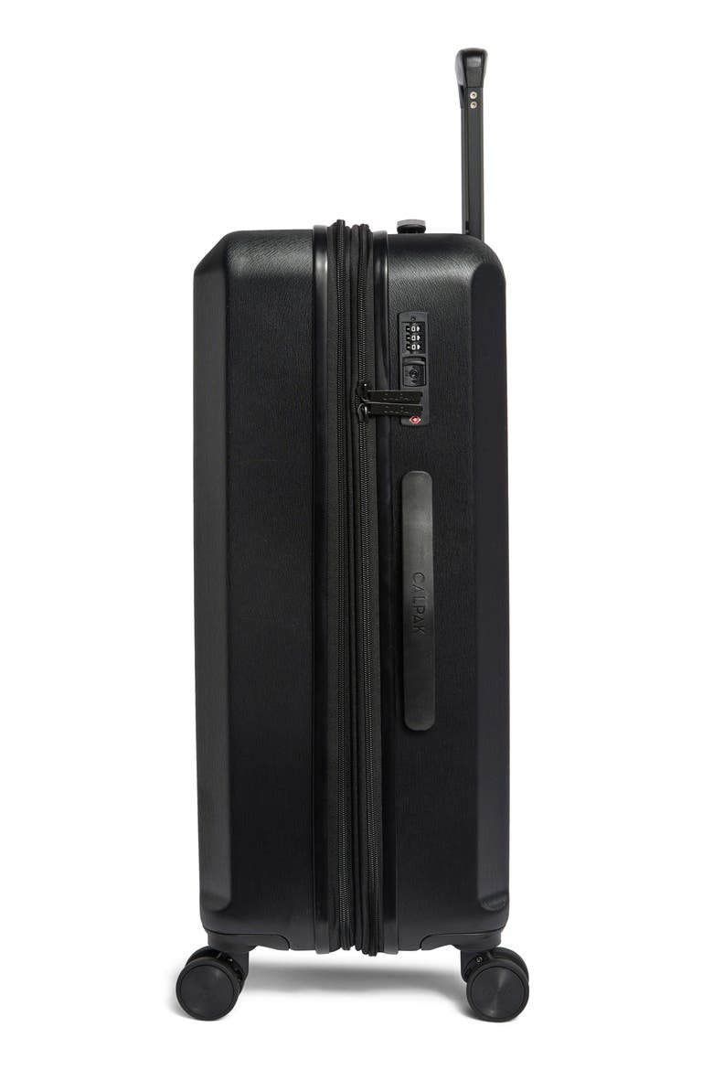 Treyton 28-Inch Hardside Spinner Luggage, Alternate, color, BLACK