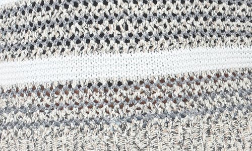 RAIN AND ROSE RAIN AND ROSE OPEN STITCH SWEATER