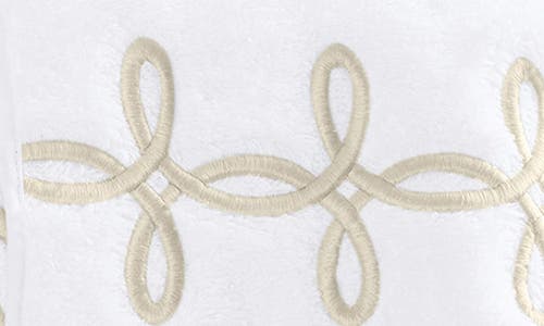 Matouk Gordian Knot Wash Cloth In Truffle