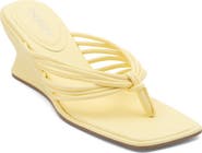 Therapy Australia LEVEN Square Toe Thong Wedge Sandal