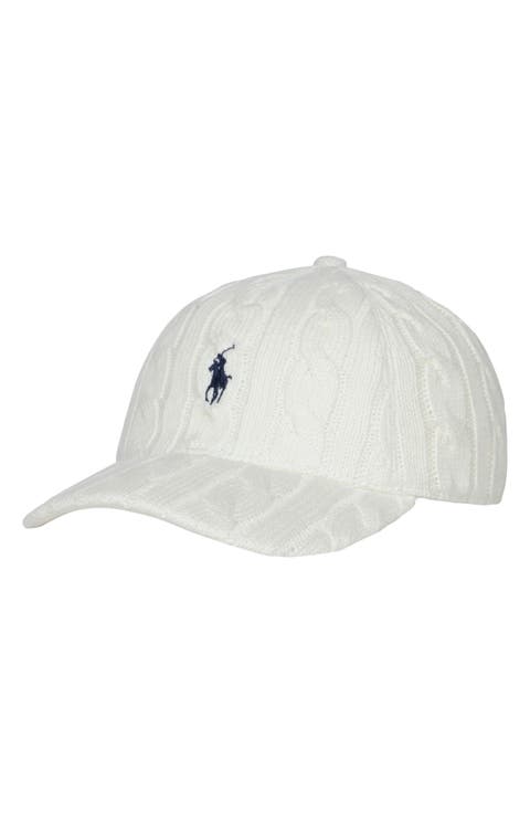 Cable Stitch Baseball Cap
