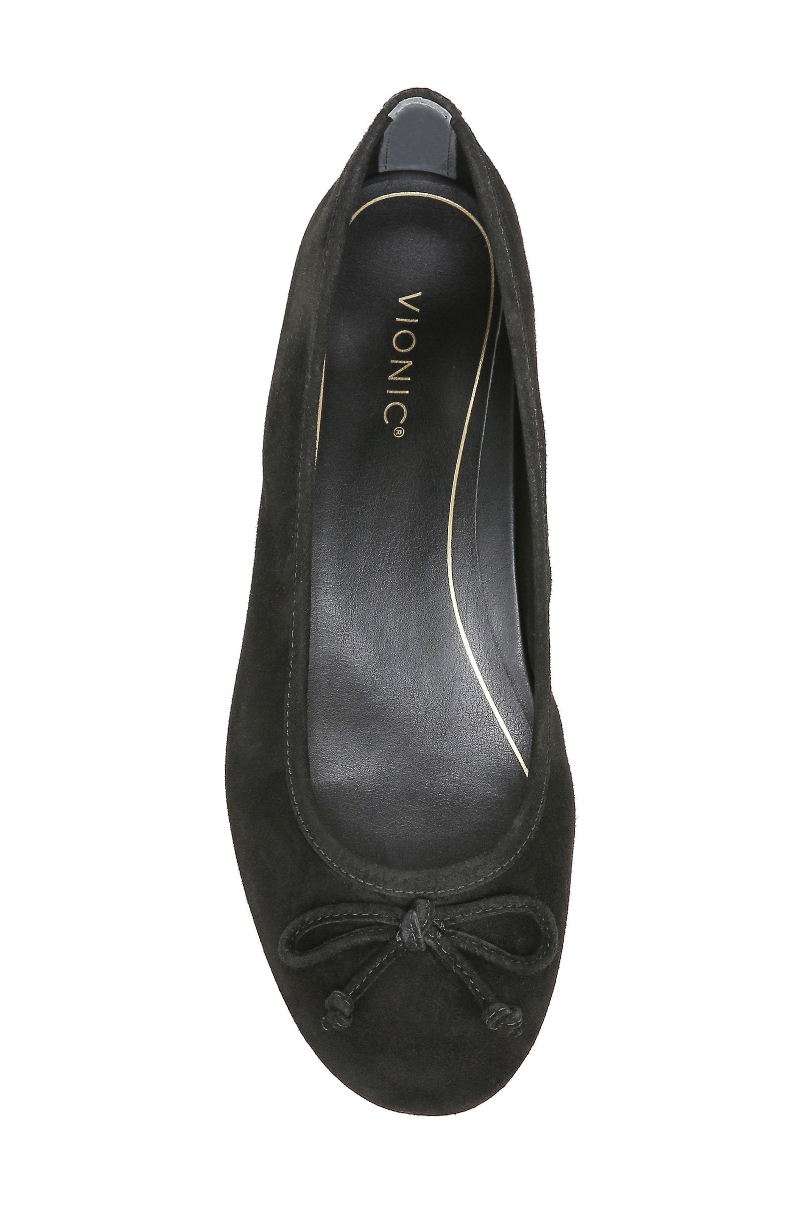 Vionic Callisto Suede Ballet Flat, Alternate, color, 