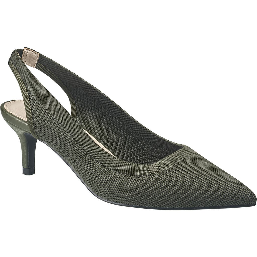French Connection Women's Viva Slingback Heels In Green