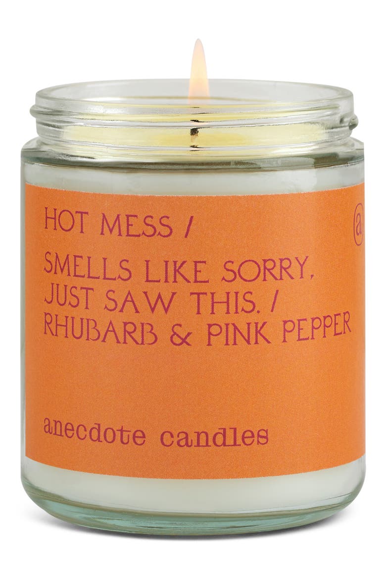 Hot Mess Candle, Alternate, color, ORANGE