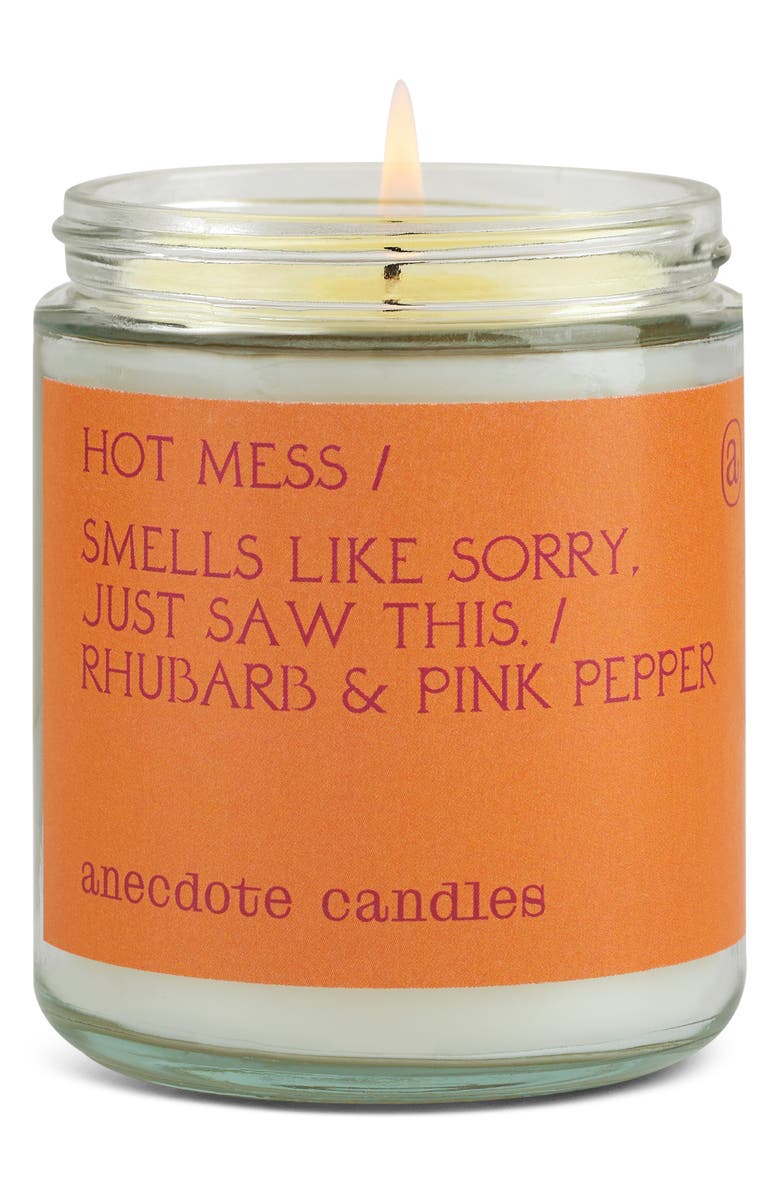 ANECDOTE CANDLES Hot Mess Candle, Alternate, color, Orange
