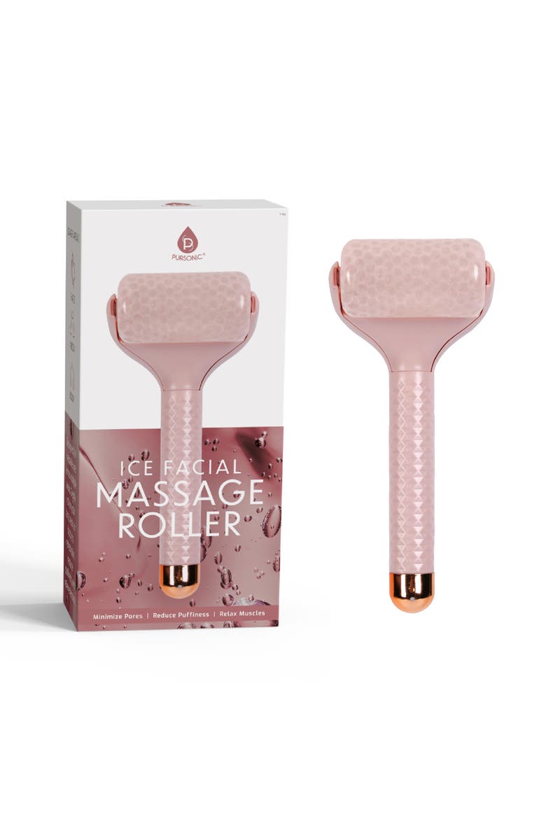 Ice Facial Massage Roller / Refresh, Revitalize & Glow, Main, color, Pink