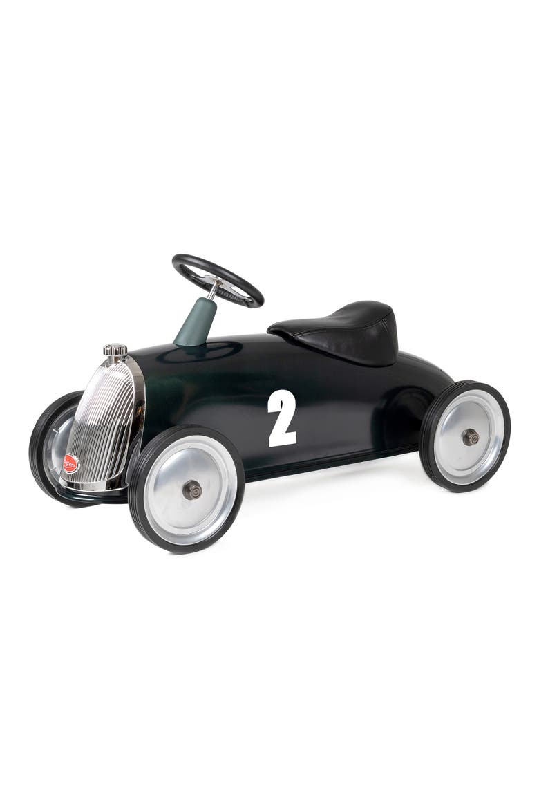 Rider Gentleman Ride-On Car, Alternate, color, DARK GREEN