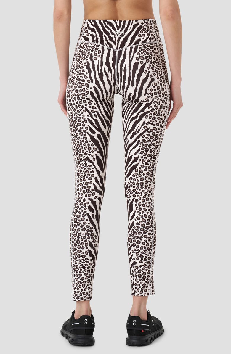 RM Rebecca Minkoff Animal Print High Waist Pocket Ankle Leggings, Alternate, color, Hybrid Animal
