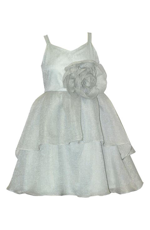 Kids' Rose Organza Dress