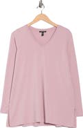 Eileen Fisher V-Neck Long Sleeve Tunic