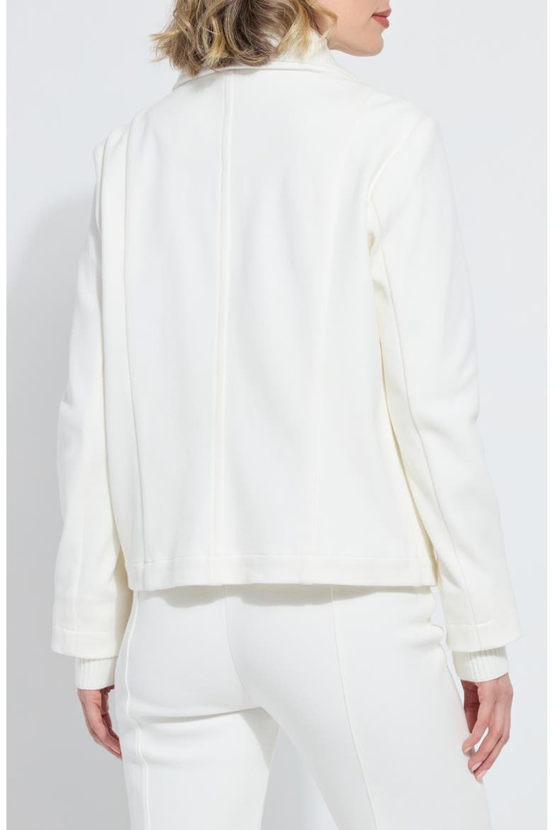 Maude Crop Peacoat, Alternate, color, SNOW WHITE