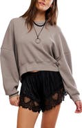 Free People Skyline Waffle Long Sleeve T-Shirt