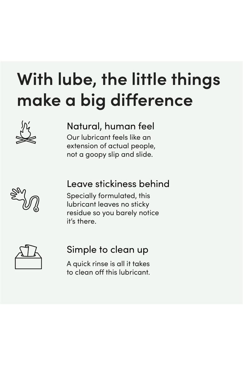 Glide Premium Lubricant Water Based, Aloe & Green Tea Infused, Hydrating, pH Balanced, Non Sticky Formula, Alternate, color, Beige