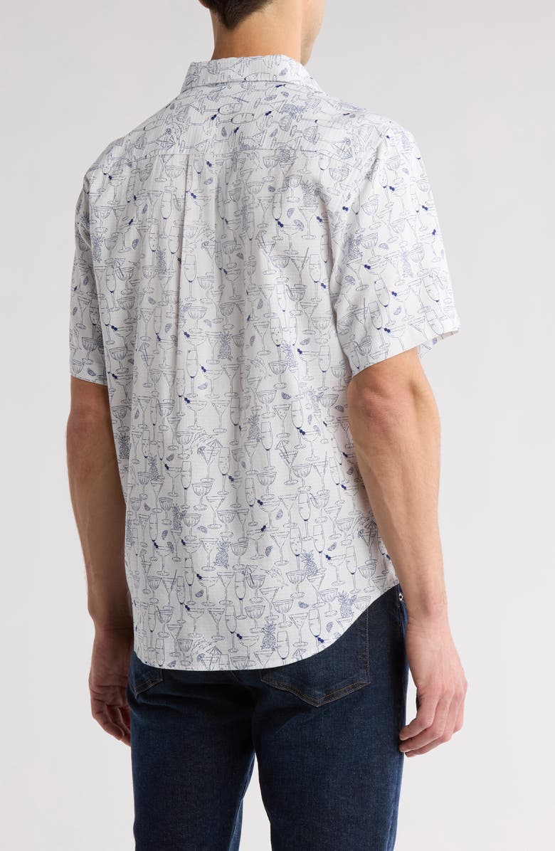 Tommy Bahama Mojito Bay Sippin' Soiree IslandZone<sup>®</sup> Short-Sleeve Shirt, Alternate, color, White