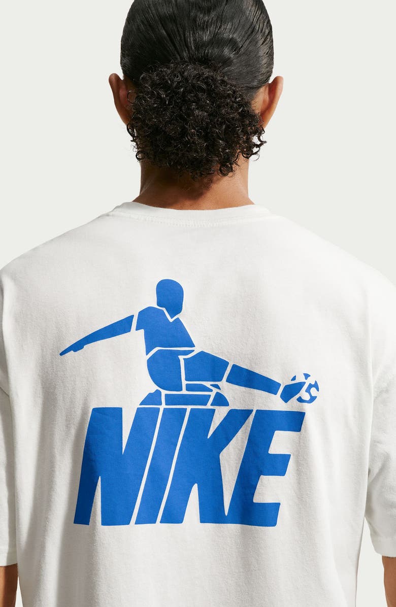 Nike Friendship Tournament Soccer Graphic T-Shirt, Alternate, color, Sail