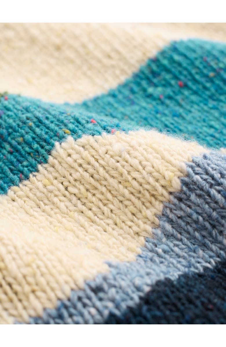 Celtic & Co. Donegal Scenic Sweater, Alternate, color, Navy Multi