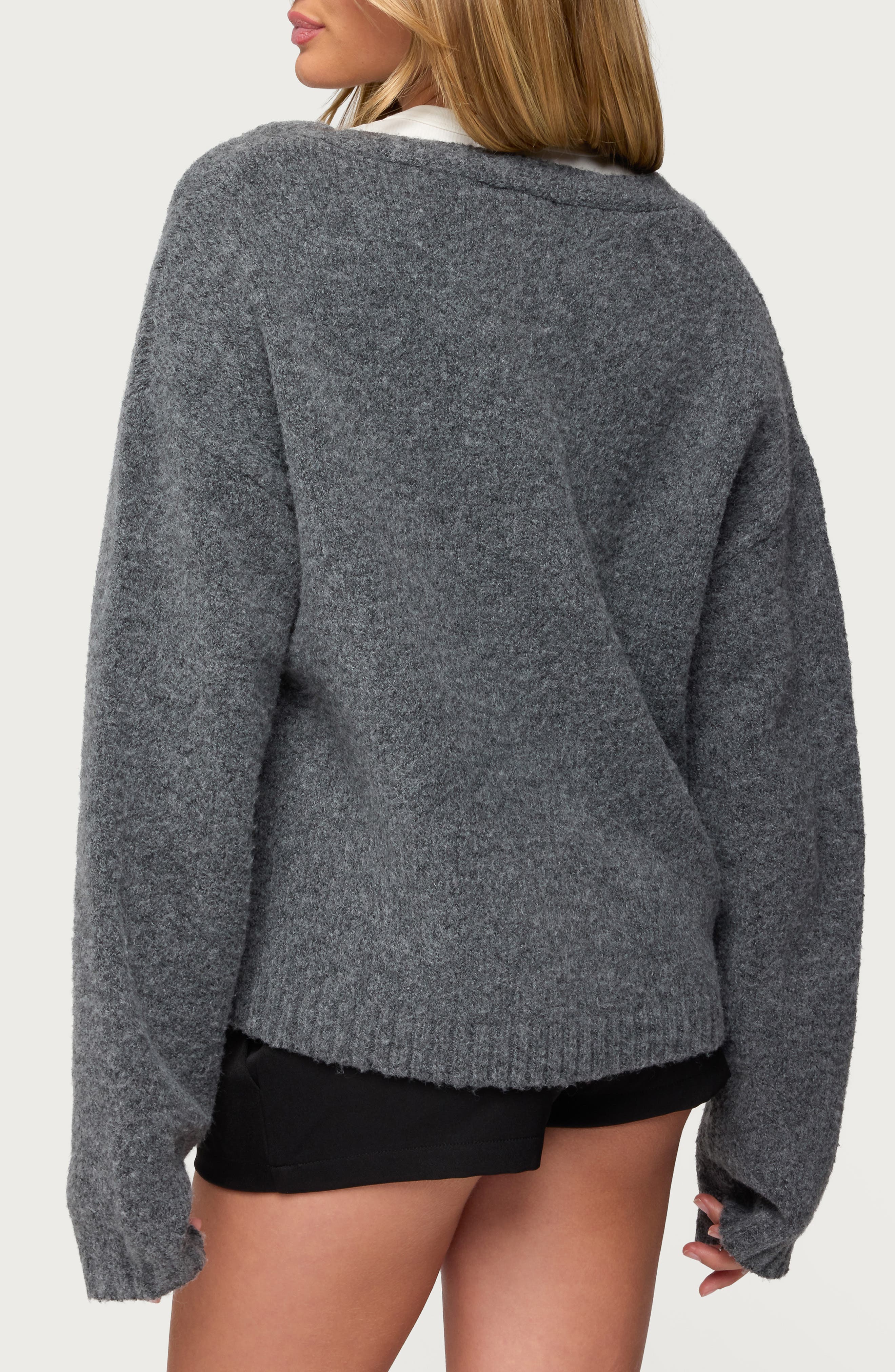 Shiraz Oversize Cardigan - image 2