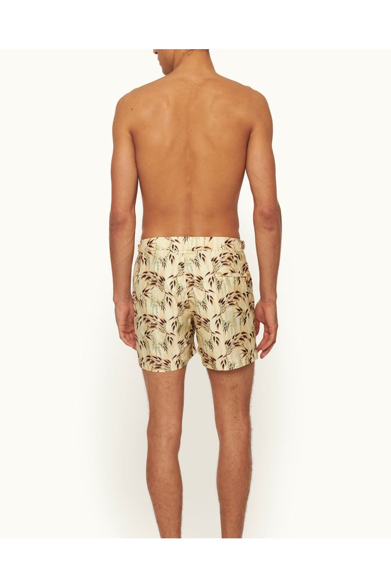 Setter Catkin Shorter-Length Tailored-Fit Swim Shorts, Alternate, color, LATTE