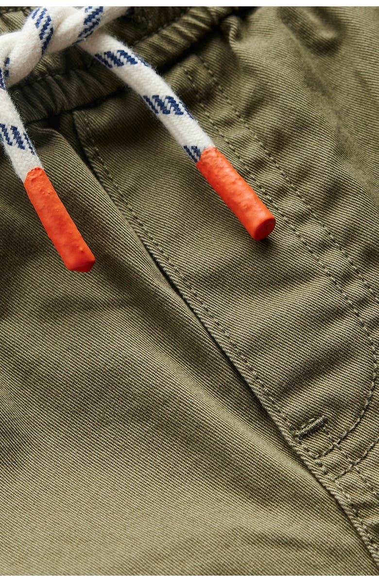 Mini Boden Kids' Slim Cotton Pull-On Pants, Alternate, color, Winter Moss