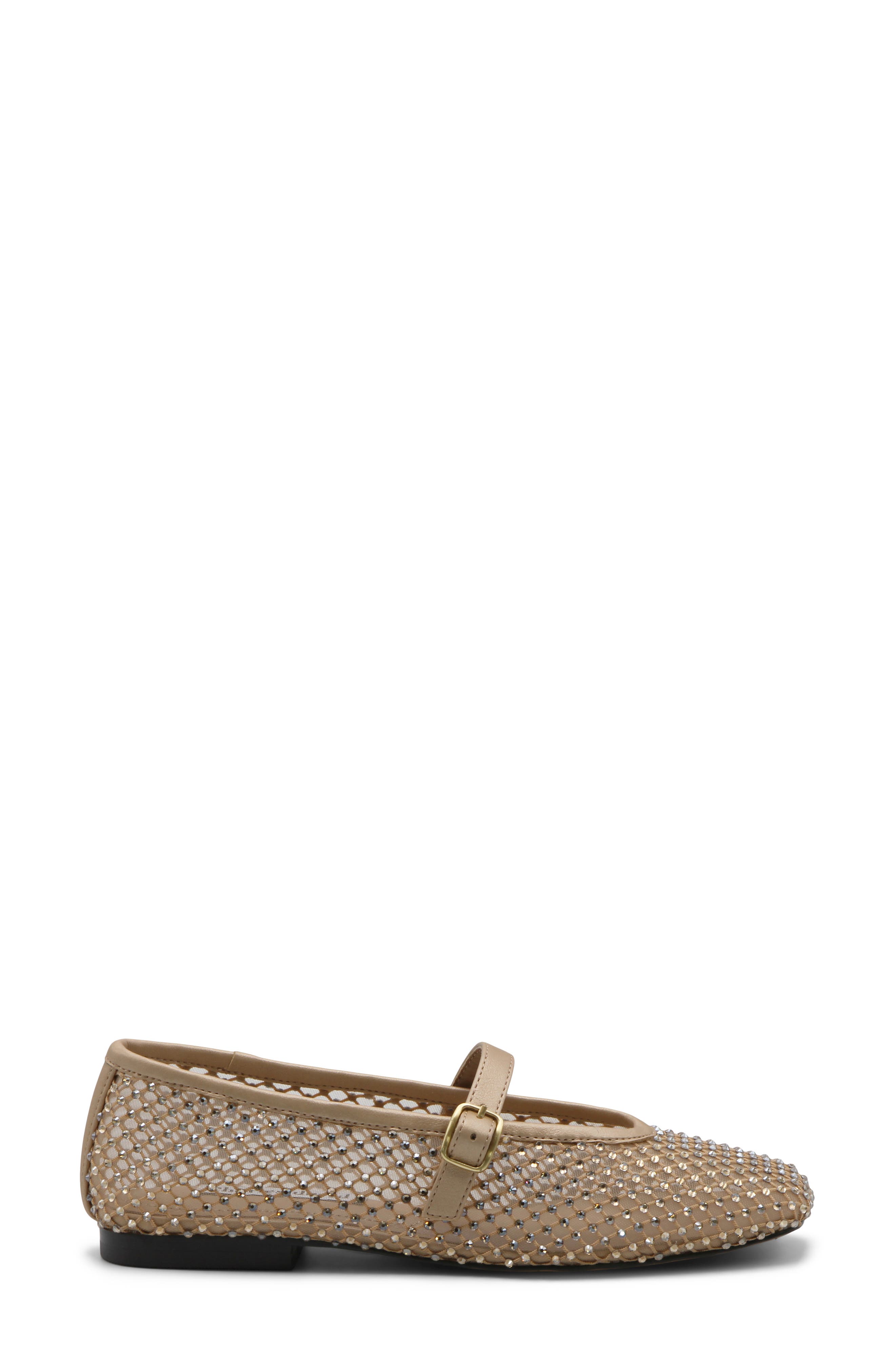 Westa Mary Jane Flat, Alternate, color, GOLD