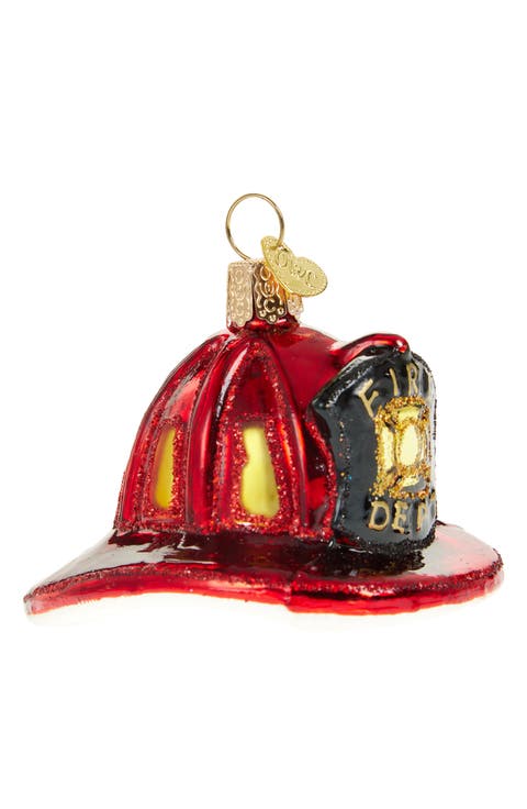 Firefighter's Helmet Ornament