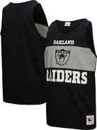 Mitchell & Ness Men's Mitchell & Ness Black Oakland Raiders Retro Colorblock Tank Top