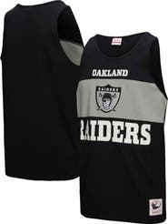 Mitchell & Ness Men's Mitchell & Ness Black Oakland Raiders Retro Colorblock Tank Top