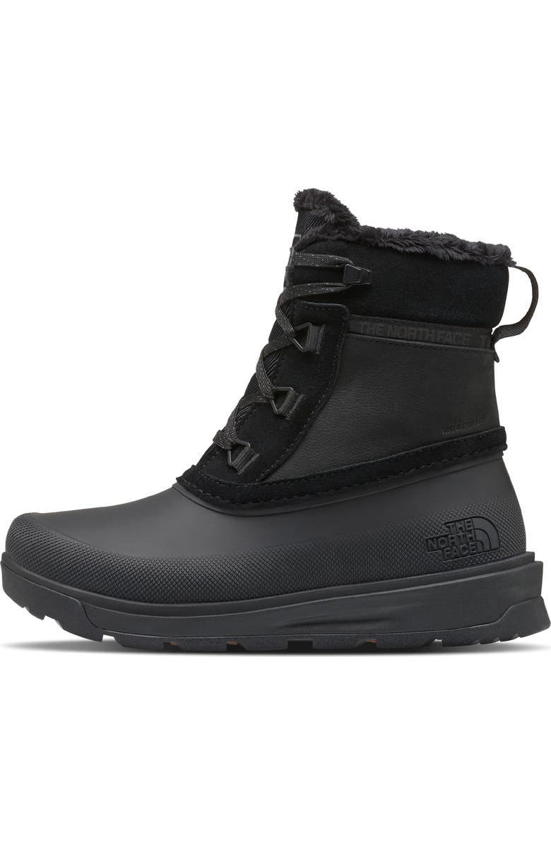 The North Face Shellista V Waterproof Insulated Short Boot, Main, color, Tnf Black/ Tnf Black