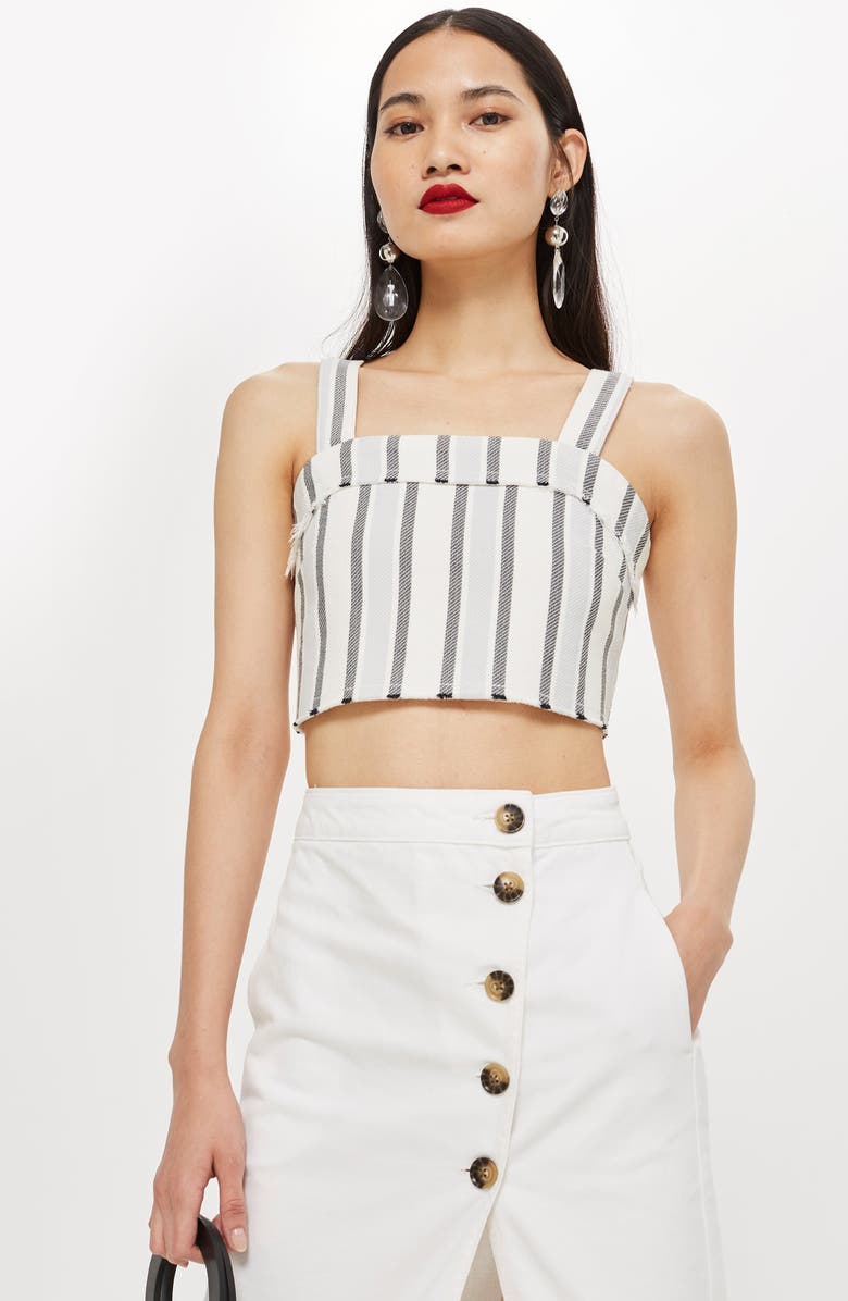 Topshop Midi Skirt, Alternate, color,