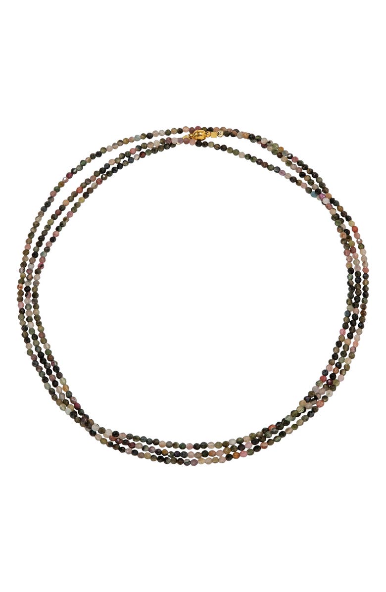 Jennifer Behr Lisette Necklace, Main, color, Tormaline