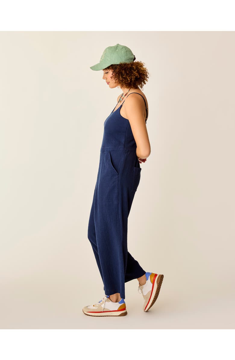 Carve Designs Knox Gauze Jumpsuit, Alternate, color, Navy