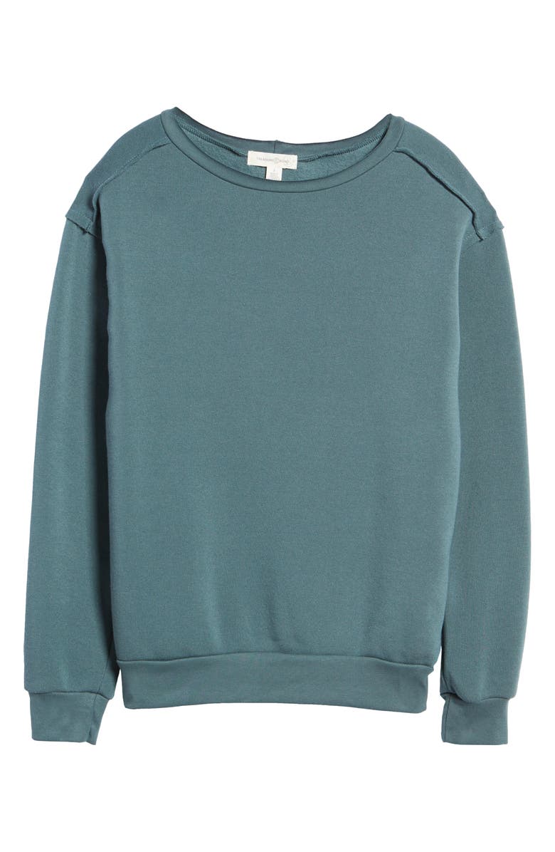 Treasure & Bond Raw Edge Sweatshirt, Alternate, color,