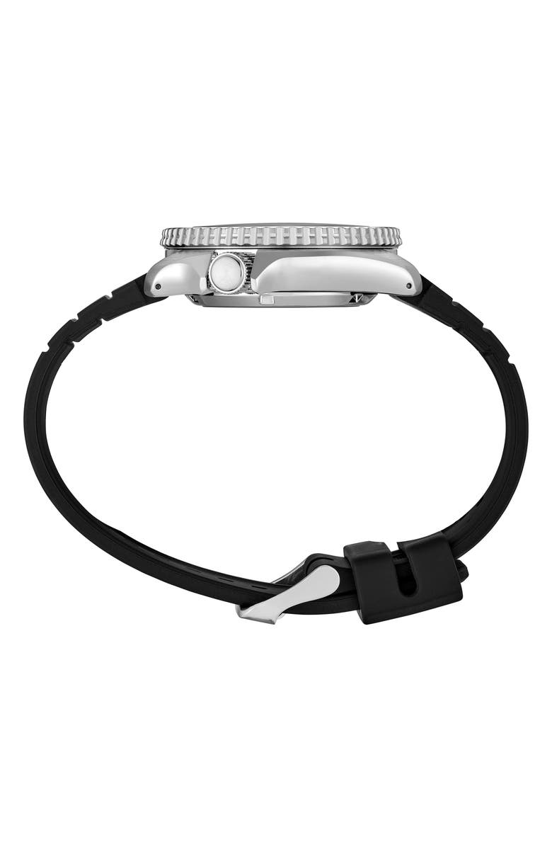 SEIKO WATCHES 5 Sports Automatic Silicone Strap Watch, 42mm, Alternate, color, Yellow