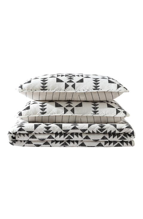 Arrowhead Cotton Quilt 3-Piece Set
