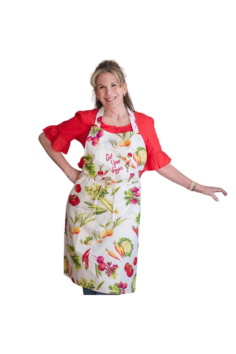 Farm Fresh Chef Apron, Main, color, White