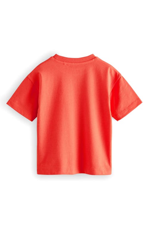 Next Kids' Digger Crab Graphic T-shirt In Red