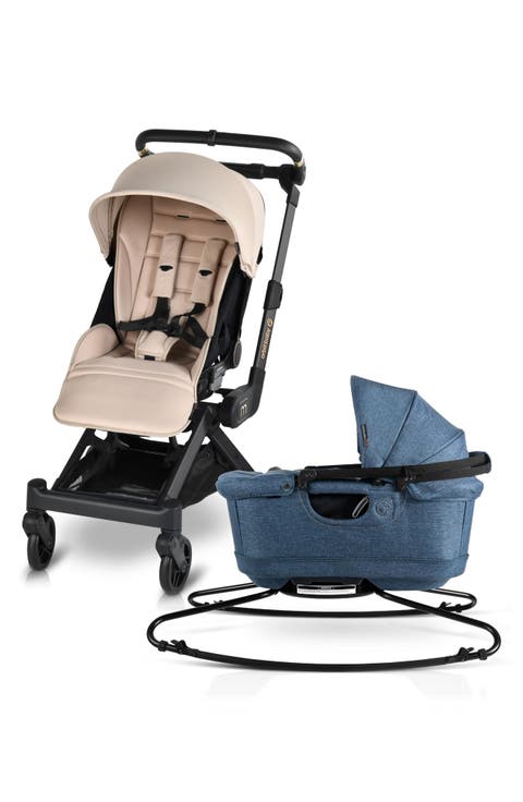 M+ Stroll & Lounge Bassinet & Stroller Travel System