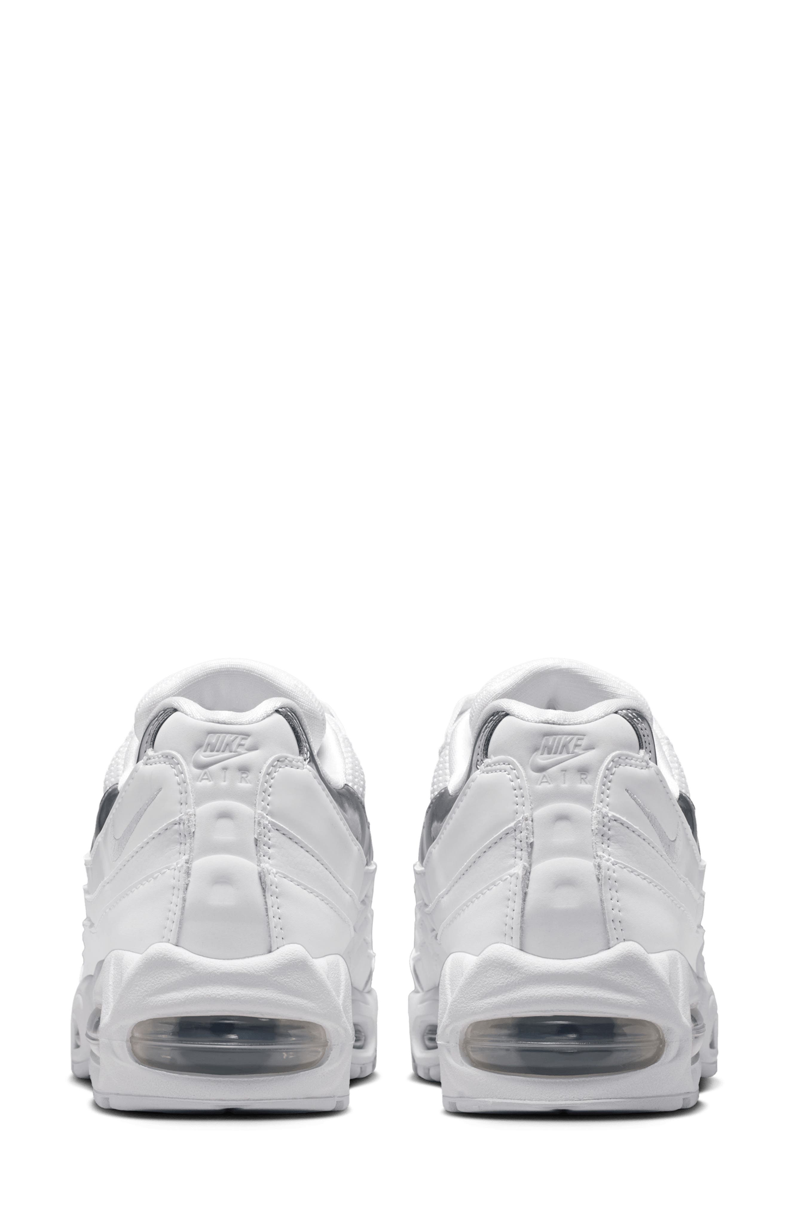 Nike Air Max 95 Sneaker, Alternate, color, 100 White/Prpltm