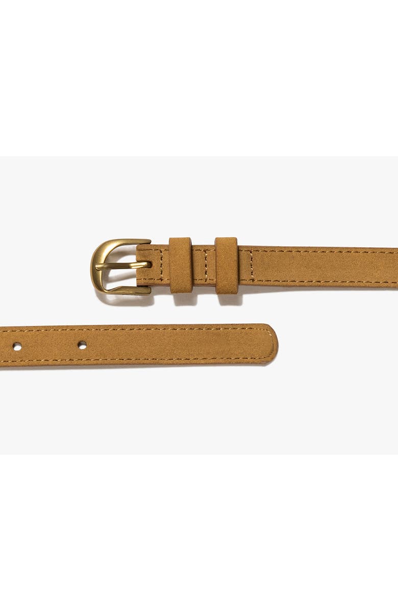 FRAME Petit Twist Buckle Leather Belt, Alternate, color,