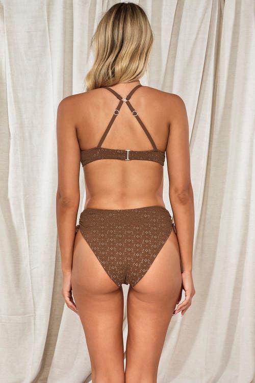 Swim Systems Bonnie In Cocoa Daisy Eyelet
