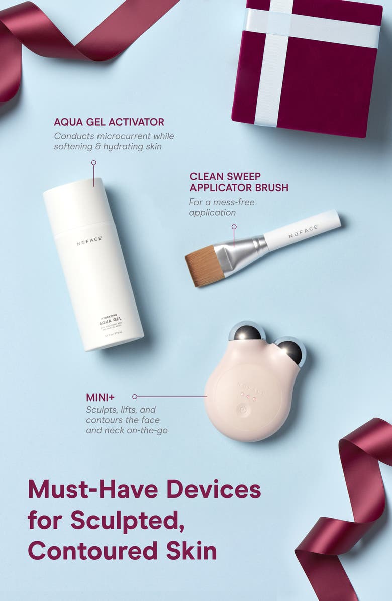 NuFACE<sup>®</sup> MINI+ Smart Facial Device Kit $325 Value, Alternate, color, Velvet Rose