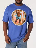 True Nation by DXL Big & Tall Bigfoot Summer Graphic Tee
