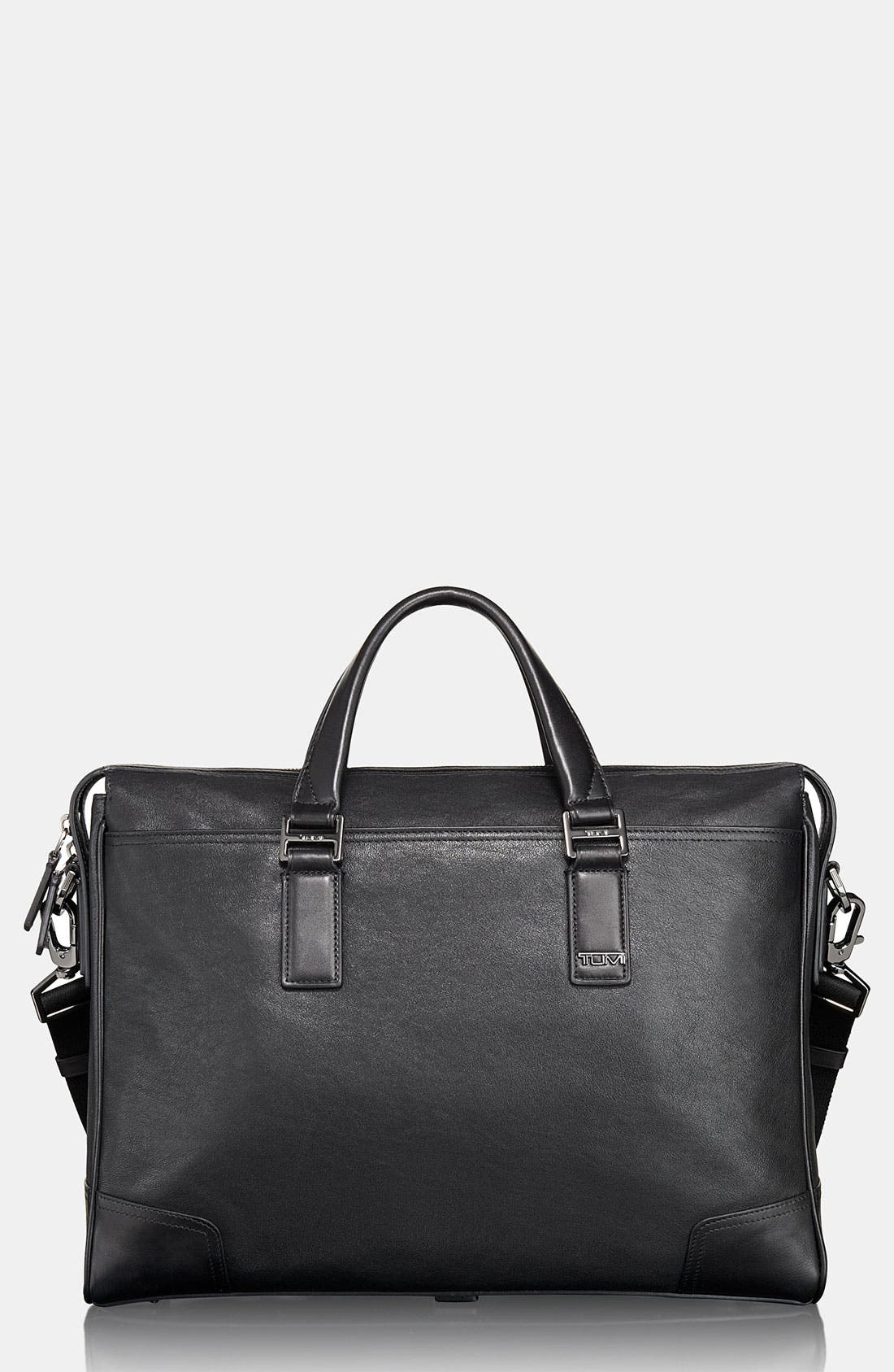 TUMI 'Beacon Hill - Irving' Leather Briefcase, Alternate, color, 