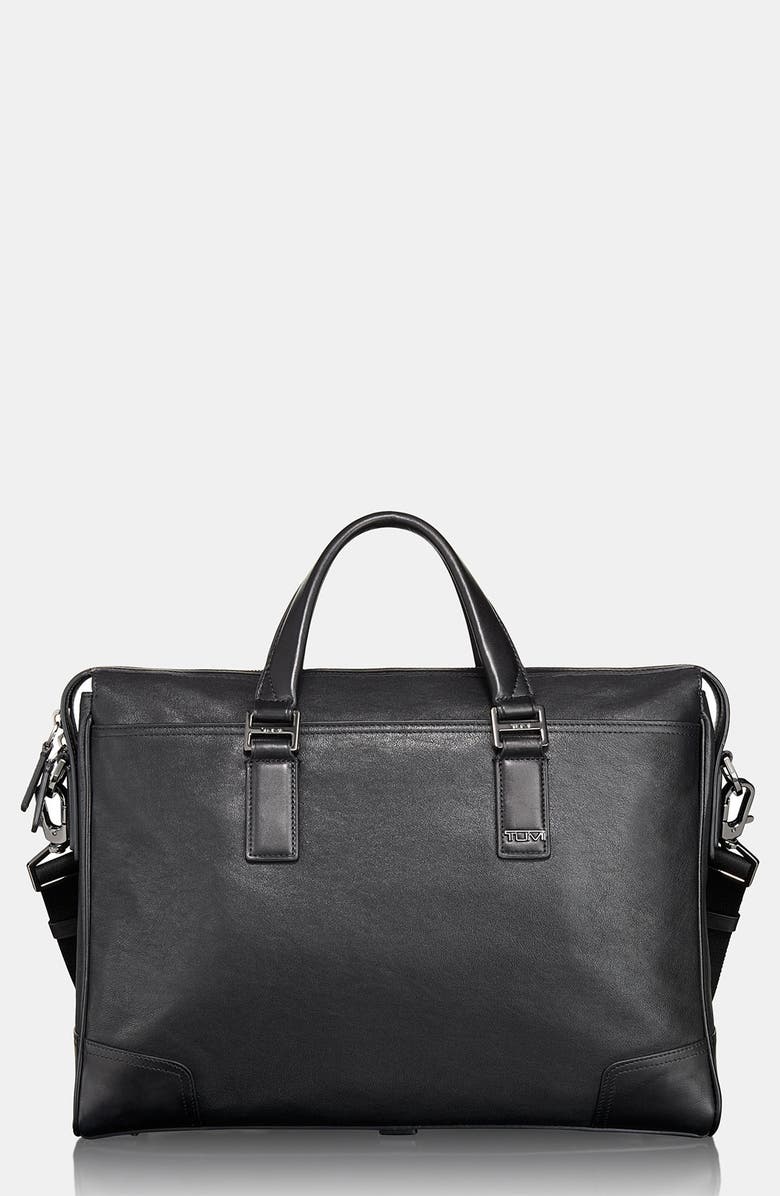 TUMI 'Beacon Hill - Irving' Leather Briefcase, Alternate, color,