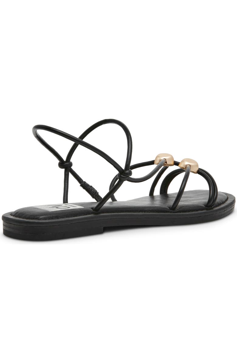 DV by Dolce Vita Jaide Rolled Strap Sandal, Alternate, color, Black