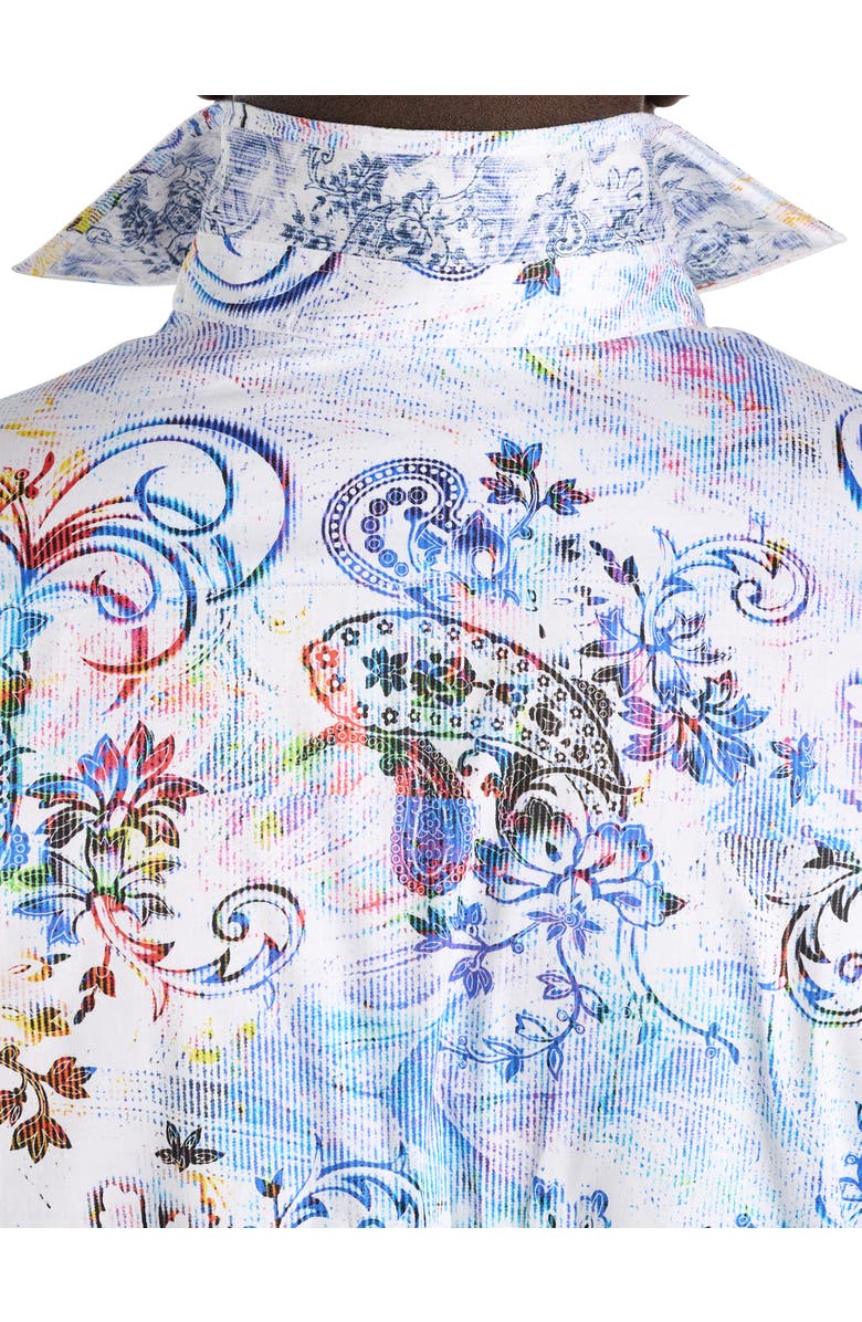 Robert Graham Big & Tall Apex Sport Shirt, Alternate, color, 