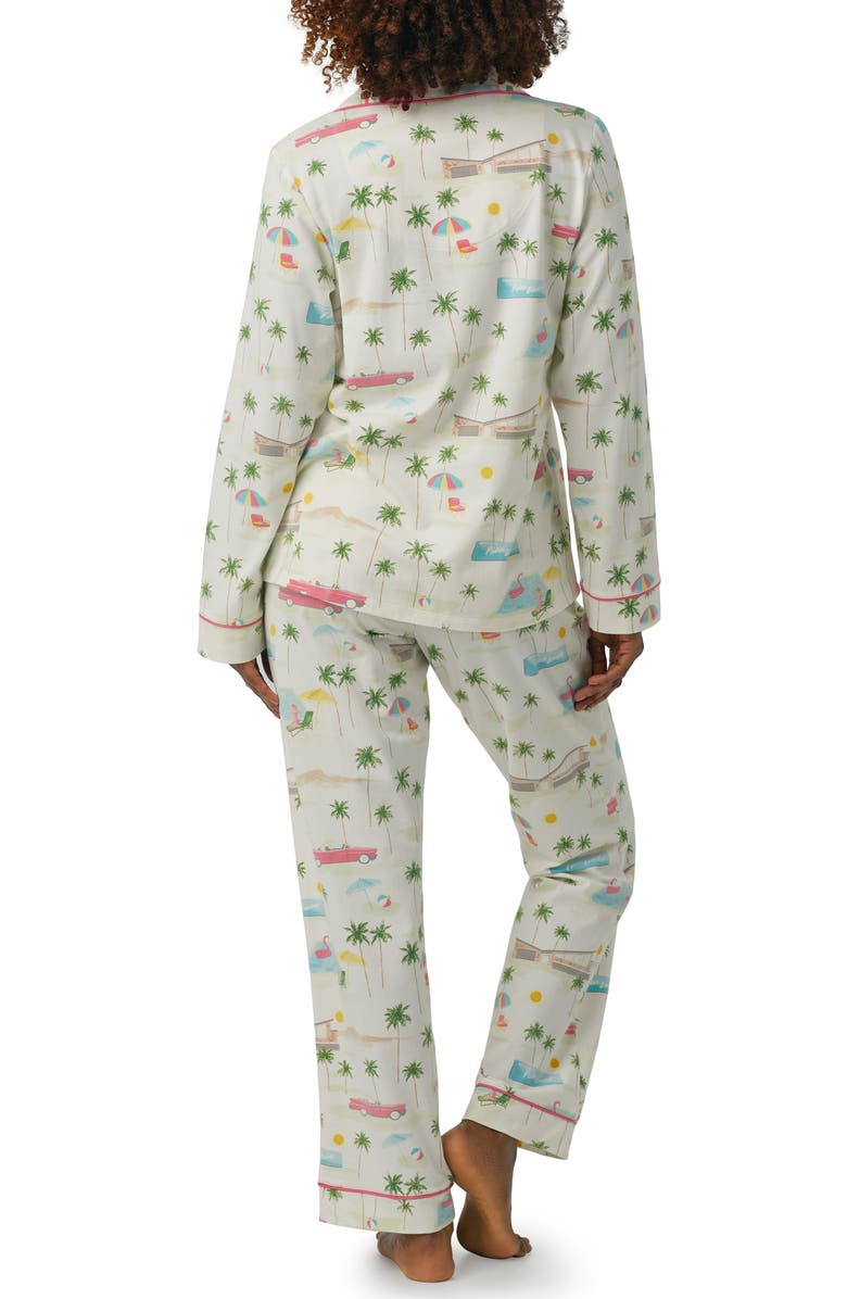 BedHead Pajamas Print Stretch Organic Cotton Jersey Pajamas, Alternate, color,