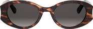 DIOR Glow B3I Gradient Oval Sunglasses